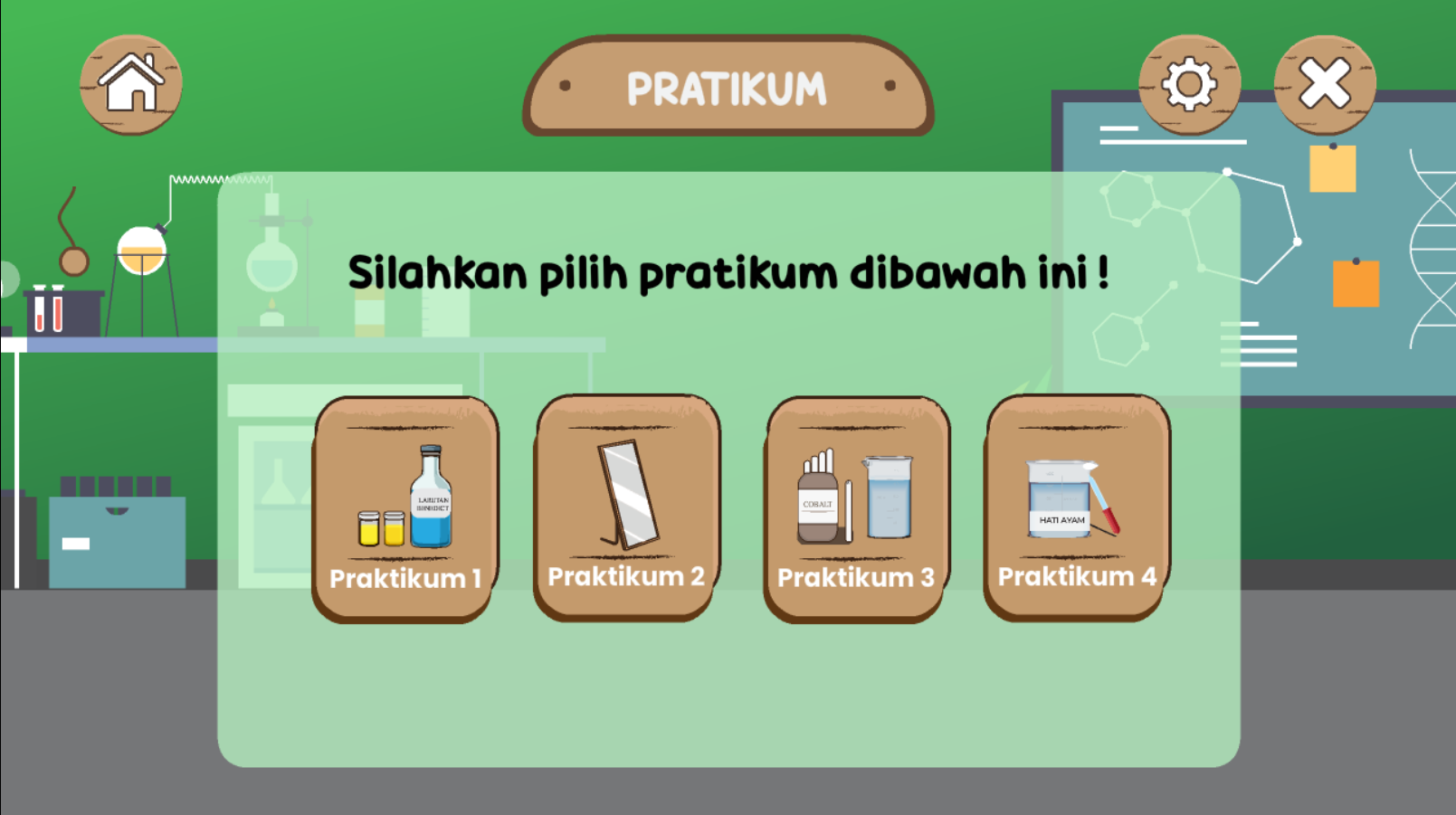 Virtual Lab Enzim Katalase